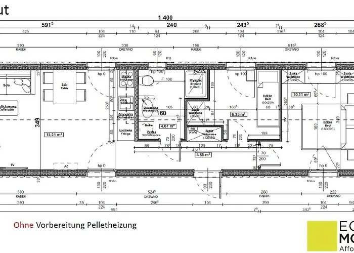 Casa de Férias Tiny House Emh